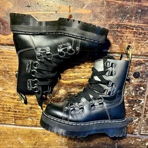 Dr. Martens Jadon XL Quad Platform Boots W8 RARE